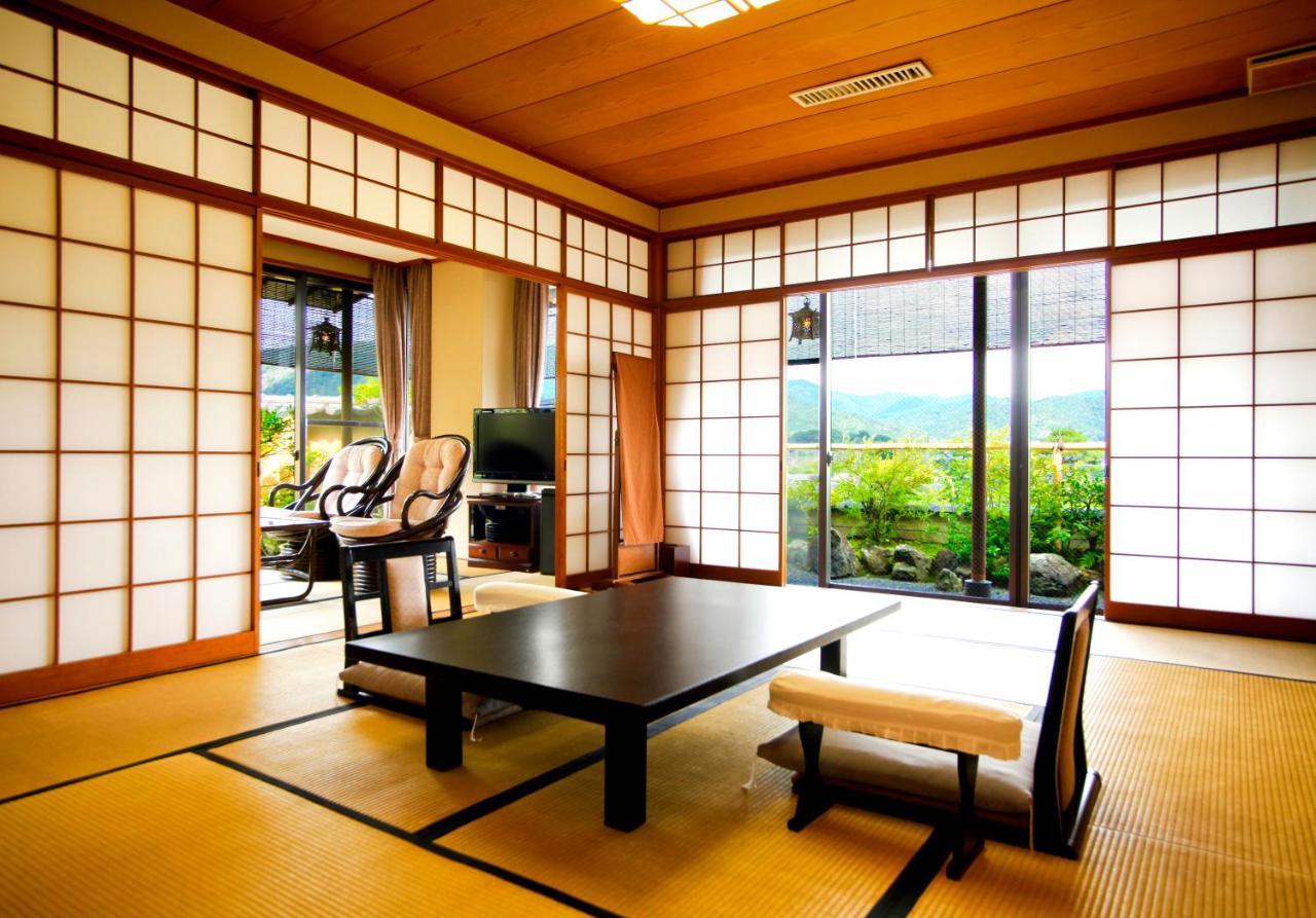Kyoto Arashiyama Onsen Ryokan Togetsutei 외부 사진