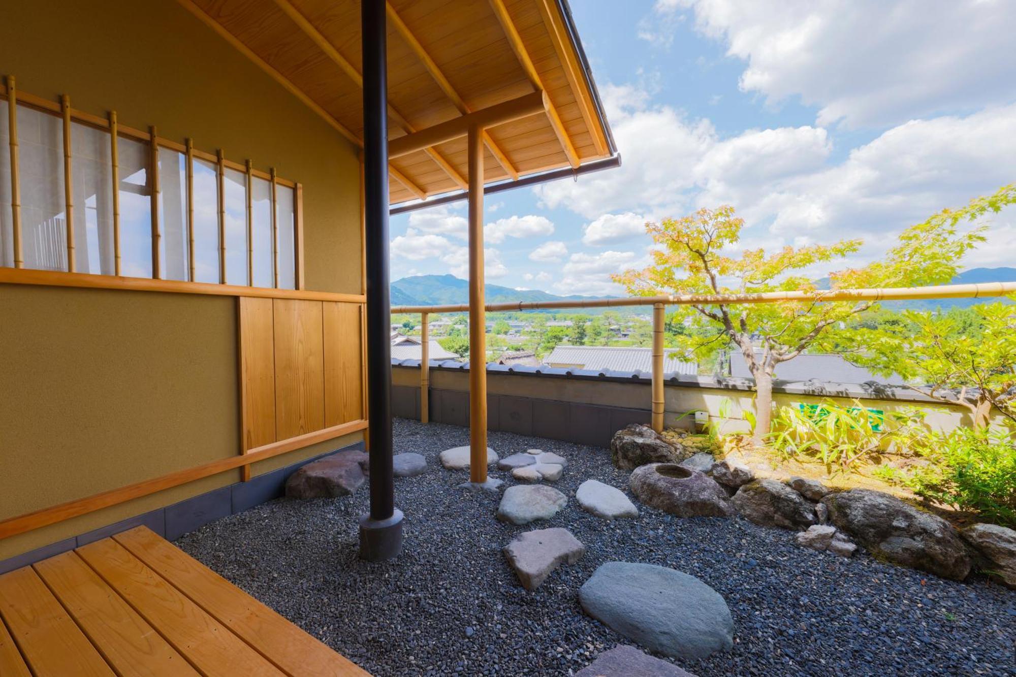 Kyoto Arashiyama Onsen Ryokan Togetsutei 외부 사진