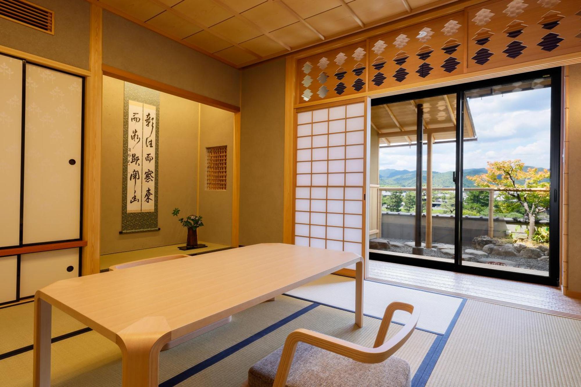 Kyoto Arashiyama Onsen Ryokan Togetsutei 외부 사진
