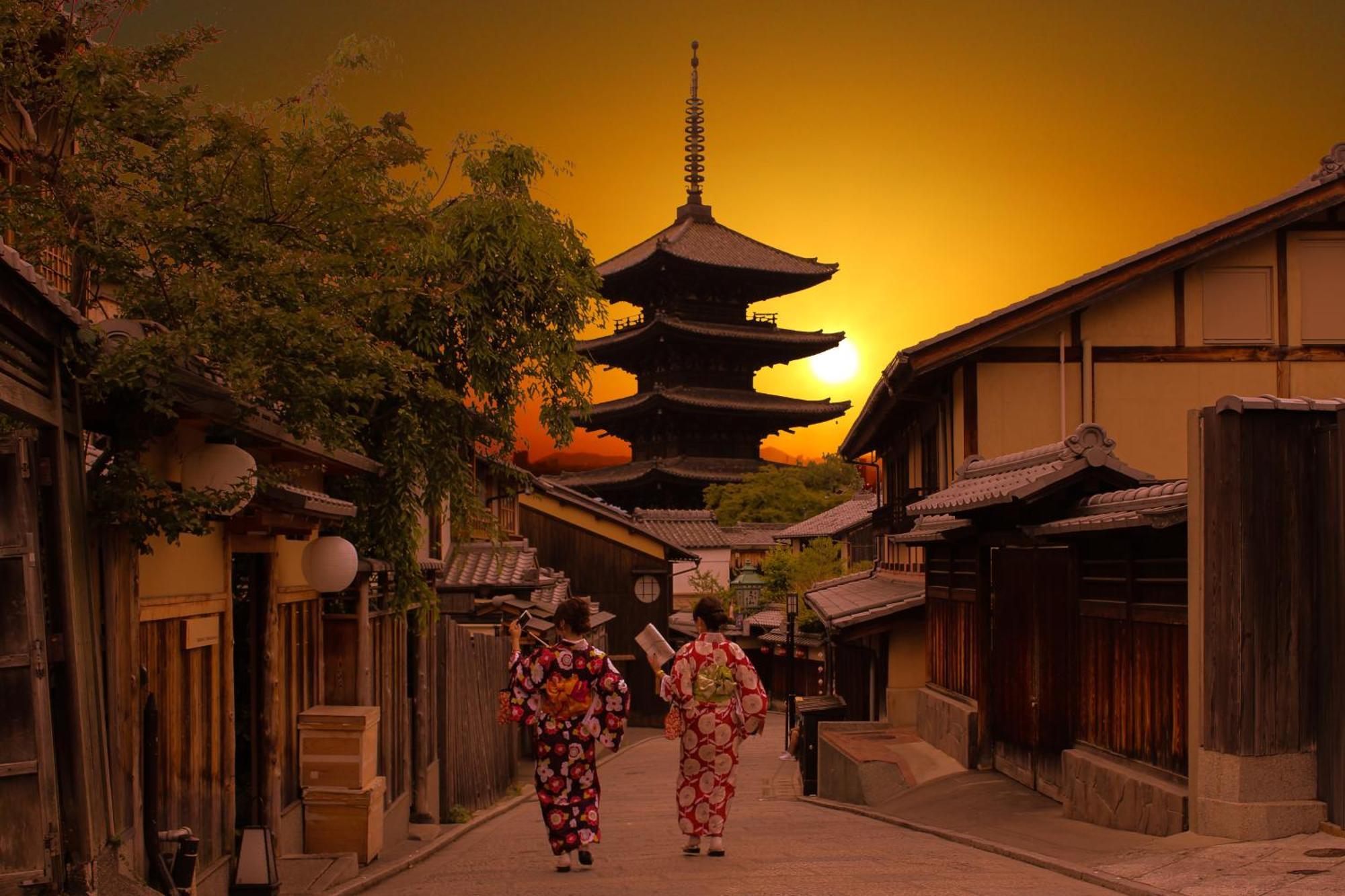 Kyoto Arashiyama Onsen Ryokan Togetsutei 외부 사진