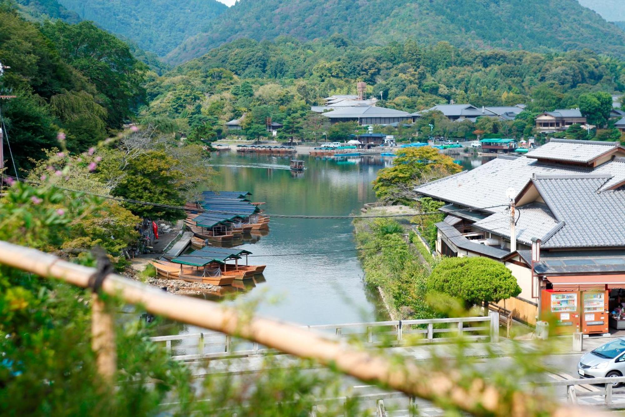 Kyoto Arashiyama Onsen Ryokan Togetsutei 외부 사진